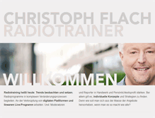Tablet Screenshot of christoph-flach.de